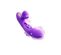Vibrator Sex Toys Thrusting Dildo - Internal Thrusting Vibrating Dildo for Women with 10 Thrusting &Vibration& Tickling Modes, Women Sex Toys G-Spot Clit Nipple Stimulation, Sex Toy for Women Pleasure