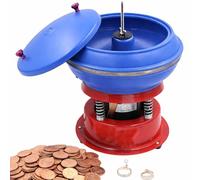 Vibratory Tumbler Polisher for Jewelry and Workpiece Surface Grinding, Strong Load Capacity and Easy Operation