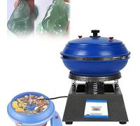 Vibratory Tumbler Polisher, Professional Rock Tumbler Kit with Large Capacity, Low Noise, High Load-Bearing for Grinding and Polishing Workpiece Surface