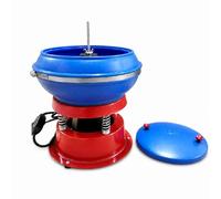 Vibratory Tumbler Polishing Machine 8L - Adjustable for Metal, Jewelry, Pearl, Rock Burnishing, Efficient Deburring and Polishing Solution