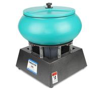 Vibratory Tumbler Polishing Machine for Gemstone & Metal Jewelry, Quiet Rock Lapidary Tools Finisher