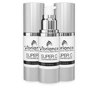 Vibriance Super C Serum for Mature Skin Made in the USA, All-In-One Formula Hydrates, Firms, Lifts, Targets Age Spots, Wrinkles, & Smooths Skin, The Original Super C Serum - 1 fl oz (30 ml), Pack of 3