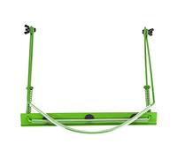 Vibrivio 18cm Clip Harmonica Neck Holder Bracket, Fits 24 Hole and 10 Hole Harmonicas, Green, Adjustable Harmonica Clip and Stand for Musicians