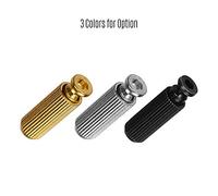 Vibrivio 2PCS Metal Electric Guitar Tremolo Bridge Studs Anchors Screws, 8mm Diameter Accories Replacements, Golden Finish, Compatible with Electric Guitar Parts