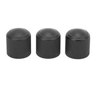 Vibrivio 3Pcs Guitar Knob Set, Rosewood Odorl Wooden Control Knobs with White Point, Robust Replacement for Guitar Accories