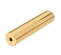 Vibrivio 4Pcs Finger Picks, 1Pc Tone Bar, Metal Stainl Steel Musical Accories for Electric Guitar, Golden, Finger Pick Pack, Guitar Slide