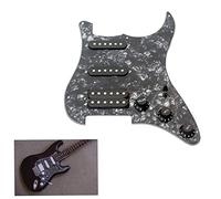 Vibrivio 6-String Electric Guitar Tremolo Tailpiece Bridge System, All-Metal Design for Headl Guitar Parts, Black Finish, Compatible with Electric Guitar Setup
