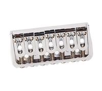 Vibrivio 7 String Guitar Bridge, Metal Tailpiece Accory for Electric Guitars, Bass, Ukulele, Construction, Ideal for Guitarists, Standard Size