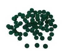 Vibrivio 90Pcs Green Piano Felt Pads, Noise Reduction Round Piano Felt Keyboard Washers, Felt Ring Pads for Piano Keyboards, Felt Balance Pads for Sound Control
