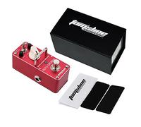 Vibrivio AROMA ARE-3 Roto Engine Rotary Speaker Simulator, Mini Single Electric Guitar Effect Pedal with True Bypass, Red, Compact Design for Musicians and Guitarists