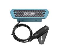 Vibrivio BFRIEND Guitar Pickup, Wooden Sound Hole Pickup with Connect Line, MlC VOL/TONE/VOL Knobs for Acoustic Guitar, No Punching, Musical Instrument Accories