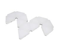 Vibrivio Guitar Pickup Cover, Beautiful Silver Metal Shell for TL GB253 Hollow, Portable Design, Sturdy Construction, Includes 12 Set RGB LED Wall Light Kit, Wifi Music Sync, Remote Control, Room