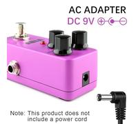 Vibrivio KOKKO Guitar Mini Effects Pedal Vibe FUV2, Simulate Rotating Horn Effector, Portable True Bypass Footswitch, Sound Procor for Electric Guitar
