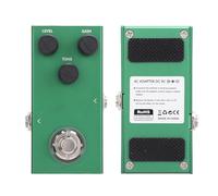 Vibrivio Mini Aluminum Alloy Guitar Overdrive Effect Pedal, Drive Level Tone Control Knobs for Electric Bass and Guitar, Compact Design for Enhanced Sound