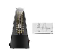 Vibrivio Universal Mechanical Metronome, ABS Material, Practice Tool for Guitar, Violin, Piano, Bass, Drum, Portable Design, Beginner-Friendly, 4.7 x 3.1 x 2.4 In