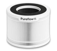 Vibrix PureFlow15 Replacement Filter - 5-Layer HEPA H13 & Activated Carbon Filter for Air Purifiers, Removes Dust, Pollen, Allergens & Odors, Quiet Operation, Energy Efficient, 12 Months Life