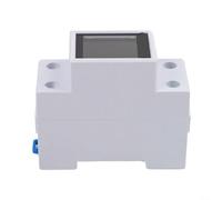 Vibsky 100A DIN Rail Mounted Smart Energy Meter Supporting for Tuya Ecosystem AC50-320V 0-100A 0-32000W 50-60Hz,Backlight LCD Display Circuit Breaker Timer Switch(WiFi switch)