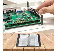 Vibsky 170 Value for SMD Resistor Sample Book 0201 0402 0603 0805 1206 Chip Kit 1% Tolerance Organized Storage Engineers Students