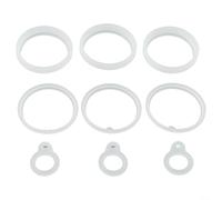 Vibsky 3-Pack Silicone Sealing Gaskets for ThermoFlask 40oz, Dishwasher Safe Lid Replacement Washers
