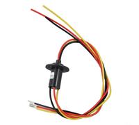 Vibsky 3-Wire 30A Conductive Slip for Ring 380V, Low Noise Rotary Collector Wind Generators and Robotics, Engineering for Plastic Housing IP51