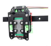 Vibsky 9H Linear Rail Slider Kit for CNC Tap Mount for voron OptoTap | Solid Aluminium Alloy, 9H Hardened Linear Rails, Vibration-resistant Stability, Tool-free Assembly For Voron Printers