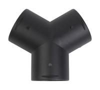 Vibsky Black 60mm Y Branch Ducting for Eberspacher for Propex Air Heaters, for Plastic Exhaust Vent Connector Splitter