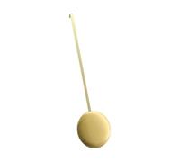 Vibsky Brass Gold Pendulum Replacement Wall Clock Mechanisms 24 Inch Diameter Dynamic Swing DIY Quartz Accessory 150mm