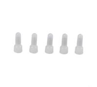 Vibsky CE-1/2/5 Series Closed End Crimp Terminals for General Electrical Wiring and Splicing, Nylon Insulated Nipple Style Box Mount Connectors