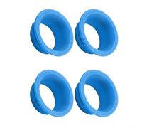Vibsky Colorful Brake Clamp Rings for Magura MT5 and MT7, 4-Pack Decorative Covers for 4-Piston Calipers(Blue)
