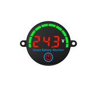 Vibsky DC 7-55V 3030N Digital Voltage Meter with Adjustable Backlight Ternary LiFePO4 Acid Battery