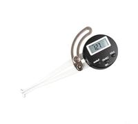 Vibsky Digital Thickness Gauge 0-1inch, Large Display Metal Alloy DIY | Metal Alloy Tips, Spring-loaded Travel, Large LCD Display, 0-25mm & 0-216mm Range, Includes 8-piece Caliper Set