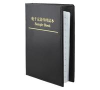Vibsky Electronics Resistor Sample Book 0201 0402 0603 0805 1206 for SMD Kit 170 Values 1% Ceramic Chips DIY Projects