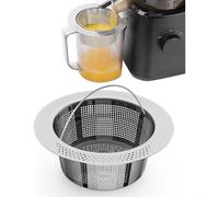 Vibsky Fine Mesh Pulp Strainer for Nama J2 Juicer, Stainless Steel Juice Filter, 1.97" Height, Enhances Juice Smoothness, Easy to Clean & for Durable