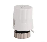 Vibsky Floor Heating Electric Actuator Valve AC230V, M30x1.5mm, 90cm Cable, Visual Position Indicator, for Radiator Controls