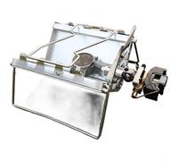 Vibsky Foldable Portable Gas Stove for Outdoor Camping, 2800W High Efficiency Isobutane Burner with Stable Structure and Safety Valve