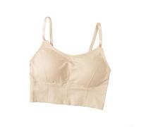 Vibsky for Slim for Fit Cotton Modal Rib Tank for top for Women for | Built-in padded bra, wire-free support, push-up effect, comfortable all-day wear, sleek silhouette