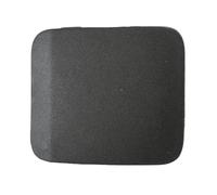 Vibsky Front Tow Hook Cover for Toyota C-HR 2020-2022, Black Plastic Replacement, 1 pc