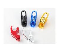 Vibsky Gold Aluminum Alloy Handlebar Hook Hanger PCX160, Niu and for Ninebot Scooters, Secure Helmet and Bag Mounting Bracket