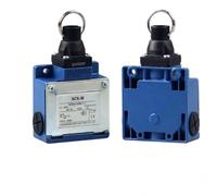 Vibsky IP66 Pull Cord Limit Switch Industrial Aluminium Safety Rope 220V 3A | Silver Contacts & Self-Resetting,NO+NC Safety String Switch Box for Conveyor, Automatic Door & Machinery Stop