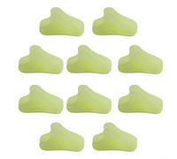 Vibsky Luminous Tent Guy Line Runners, Glow in the Dark Rope Tensioners for Camping Awning Safety, Prevent Tripping at Night, Compatible, 10 Pieces