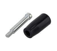 Vibsky M8 Machine Handle Plastic Metal Grip for Milling(M6x40)