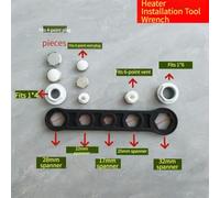 Vibsky Multi-Functional Plastic Hex Key for Radiator Accessories, 26.5 x 5.5 cm, Comfort Grip, Lightweight Tool for Versatile Use