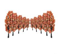 Vibsky Plastic Model Trees 20 Pack 3.3 Inch Greenery for Train Tracks, Model Building and Scene Decor