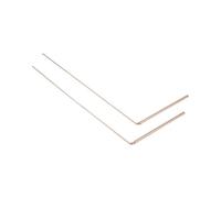 Vibsky Portable 999% Copper Dowsing Rods Pair with Pendant Divination, Lost Items and Energy Healing