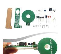 Vibsky Portable DIY Metal Detector Electronic Kit, High Sensitivity Handheld Assembly Set Education and Fun, Green PCB 77x27cm