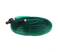 Vibsky PVC Flat Sprinkler Soaker Hose 75m Efficient Garden Flower Beds Vegetable Shrubs Trees Irrigation(15M)