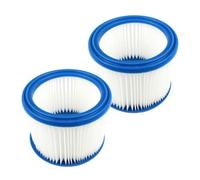 Vibsky Replacement HEPA Filter for Bosch GAS 20 L SFC and GAS 1200 L, Round Washable Filter, for AEG, for NILFISK, for FLEX, for METABO, Protool and More Vacuum Models