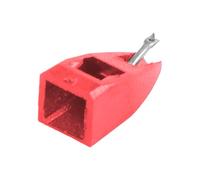 Vibsky Replacement Stylus for Ortofon 1st Generation Concorde OM Super, OM, OMB, OMT, OD, LM, TM, SMB, SG Series - ABS + Metal, Black/Red