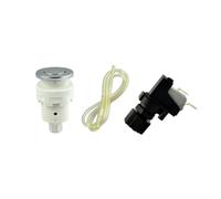 Vibsky Spa Bathtub Air Switch Button Kit Garbage Disposal, 125-250V 16A Pneumatic Push Button Replacement, 2834mm Options(28mm)
