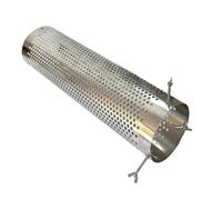 Vibsky Tent Stove Pipe Stainless Steel with Heat Shield Cover and Spark Mesh Camping Wood Burner 6-10cm